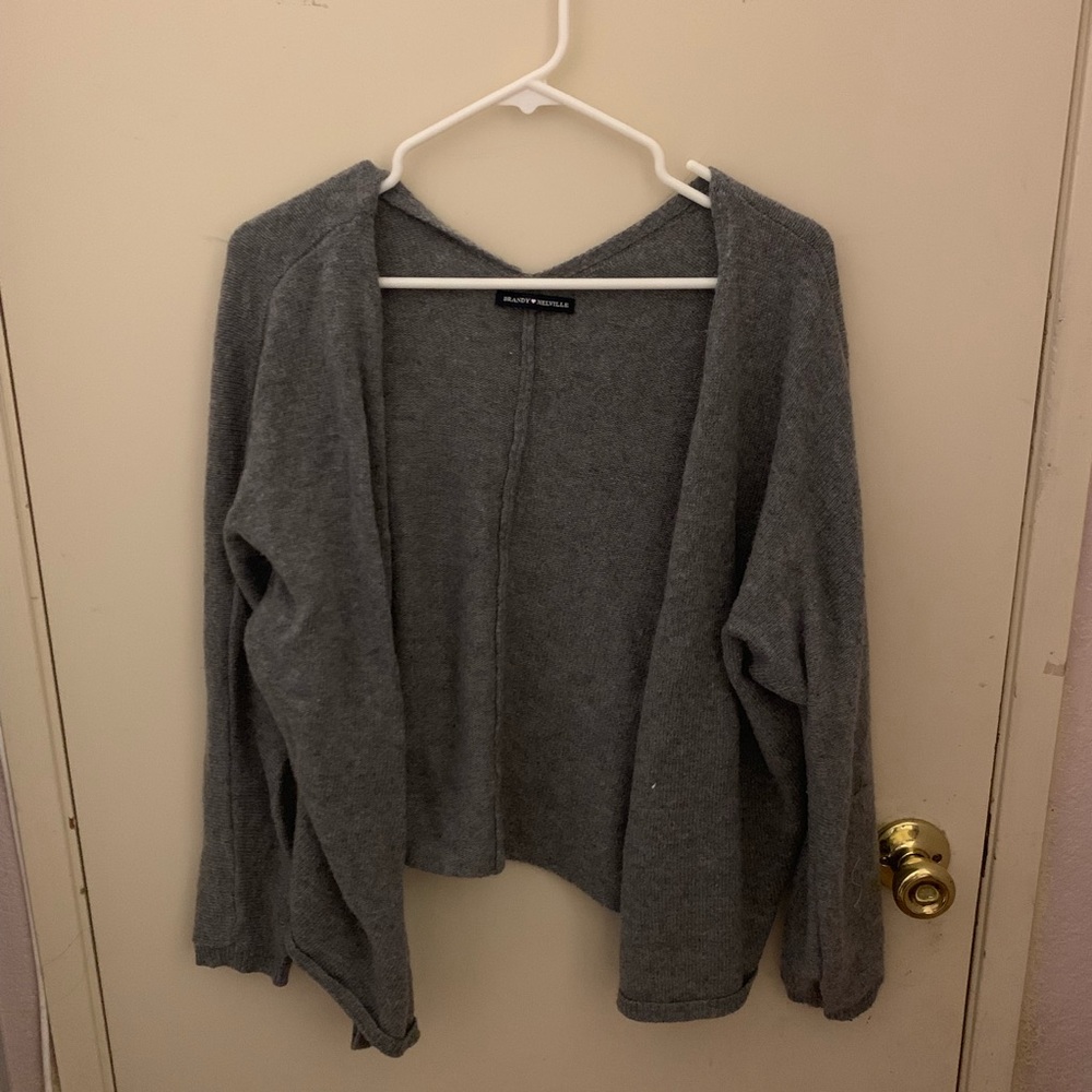 Brandy Melville gray cardigan